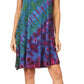 Sakkas Dora Women's Sleeveless Knit Loose Casual Shift Print Tank Dress Sundress
