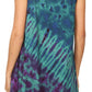 Sakkas Dora Women's Sleeveless Knit Loose Casual Shift Print Tank Dress Sundress