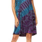 Sakkas Dora Women's Sleeveless Knit Loose Casual Shift Print Tank Dress Sundress