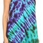 Sakkas Dora Women's Sleeveless Knit Loose Casual Shift Print Tank Dress Sundress