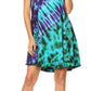 Sakkas Dora Women's Sleeveless Knit Loose Casual Shift Print Tank Dress Sundress