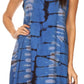 Sakkas Dora Women's Sleeveless Knit Loose Casual Shift Print Tank Dress Sundress