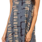 Sakkas Dora Women's Sleeveless Knit Loose Casual Shift Print Tank Dress Sundress