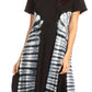 Sakkas Sirena Women's Short Sleeve Loose Plain Midi Casual Scoop Neck Flared Dress