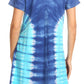Sakkas Sirena Women's Short Sleeve Loose Plain Midi Casual Scoop Neck Flared Dress