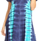 Sakkas Sirena Women's Short Sleeve Loose Plain Midi Casual Scoop Neck Flared Dress