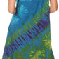 Sakkas Dylla Women's Sleeveless Tie Dye Casual Stretchy Loose Tank Dress Sundress