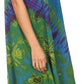 Sakkas Dylla Women's Sleeveless Tie Dye Casual Stretchy Loose Tank Dress Sundress
