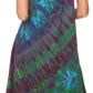 Sakkas Dylla Women's Sleeveless Tie Dye Casual Stretchy Loose Tank Dress Sundress