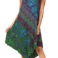 Sakkas Dylla Women's Sleeveless Tie Dye Casual Stretchy Loose Tank Dress Sundress