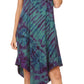 Sakkas Dylla Women's Sleeveless Tie Dye Casual Stretchy Loose Tank Dress Sundress