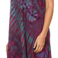 Sakkas Dylla Women's Sleeveless Tie Dye Casual Stretchy Loose Tank Dress Sundress