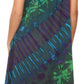 Sakkas Dylla Women's Sleeveless Tie Dye Casual Stretchy Loose Tank Dress Sundress