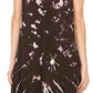 Sakkas Rute Women's Sleeveless V-neck Ruched Flared Loose Midi Summer Casual Dress