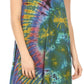 Sakkas Rute Women's Sleeveless V-neck Ruched Flared Loose Midi Summer Casual Dress