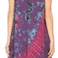 Sakkas Rute Women's Sleeveless V-neck Ruched Flared Loose Midi Summer Casual Dress