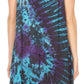 Sakkas Rute Women's Sleeveless V-neck Ruched Flared Loose Midi Summer Casual Dress