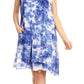 Sakkas Arisa Women's Maxi Casual Tie Dye Sleeveless Layered Cover up Tank Dress
