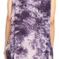 Sakkas Arisa Women's Maxi Casual Tie Dye Sleeveless Layered Cover up Tank Dress