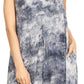 Sakkas Arisa Women's Maxi Casual Tie Dye Sleeveless Layered Cover up Tank Dress