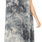 Sakkas Arisa Women's Maxi Casual Tie Dye Sleeveless Layered Cover up Tank Dress