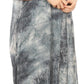 Sakkas Arisa Women's Maxi Casual Tie Dye Sleeveless Layered Cover up Tank Dress