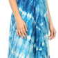 Sakkas Sol Women's Sleeveless Spaghetti Strap V-neck Maxi Summer Casual Dress Boho
