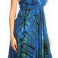 Sakkas Luzia Women's Sleeveless Midi Flared Casual Summer Dress V-neck Knit