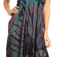 Sakkas Luzia Women's Sleeveless Midi Flared Casual Summer Dress V-neck Knit