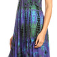 Sakkas Luzia Women's Sleeveless Midi Flared Casual Summer Dress V-neck Knit