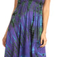 Sakkas Luzia Women's Sleeveless Midi Flared Casual Summer Dress V-neck Knit