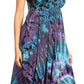 Sakkas Luzia Women's Sleeveless Midi Flared Casual Summer Dress V-neck Knit