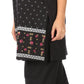 Sakkas Maria Women's Casual Tunic Kurta Knit Plain Embroidered Kurti Pant Set Soft