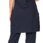 Sakkas Maria Women's Casual Tunic Kurta Knit Plain Embroidered Kurti Pant Set Soft