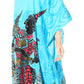 Sakkas Mera Women's Long Loose Short Sleeve Summer Casual Caftan Kaftan Dress