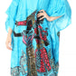 Sakkas Mera Women's Long Loose Short Sleeve Summer Casual Caftan Kaftan Dress