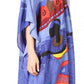 Sakkas Mera Women's Long Loose Short Sleeve Summer Casual Caftan Kaftan Dress