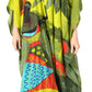 Sakkas Mera Women's Long Loose Short Sleeve Summer Casual Caftan Kaftan Dress