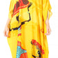 Sakkas Mera Women's Long Loose Short Sleeve Summer Casual Caftan Kaftan Dress