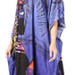 Sakkas Mera Women's Long Loose Short Sleeve Summer Casual Caftan Kaftan Dress