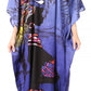 Sakkas Mera Women's Long Loose Short Sleeve Summer Casual Caftan Kaftan Dress