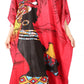 Sakkas Mera Women's Long Loose Short Sleeve Summer Casual Caftan Kaftan Dress