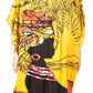 Sakkas Mera Women's Long Loose Short Sleeve Summer Casual Caftan Kaftan Dress