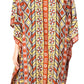 Sakkas Mera Women's Long Loose Short Sleeve Summer Casual Caftan Kaftan Dress