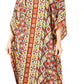 Sakkas Mera Women's Long Loose Short Sleeve Summer Casual Caftan Kaftan Dress