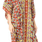 Sakkas Mera Women's Long Loose Short Sleeve Summer Casual Caftan Kaftan Dress