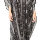 Sakkas Mera Women's Long Loose Short Sleeve Summer Casual Caftan Kaftan Dress