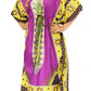 Sakkas Mera Women's Long Loose Short Sleeve Summer Casual Caftan Kaftan Dress