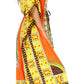 Sakkas Mera Women's Long Loose Short Sleeve Summer Casual Caftan Kaftan Dress