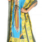 Sakkas Mera Women's Long Loose Short Sleeve Summer Casual Caftan Kaftan Dress